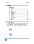 I. Contents 1 Demographics