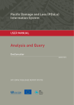 Analysis and Query - Pacific Disaster Net