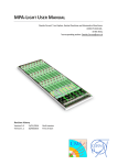 MPA-Light User Manual - Indico