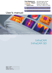 User`s manual InfraCAM InfraCAM SD