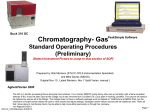 Chromatography-Gas - St. Louis Community College
