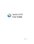 Splash G620 User Guide