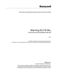 User Manuals - Honeywell Analytics