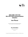 DNR-1553-553 Product Manual - United Electronic Industries