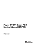 Power SYBR Green PCR Master Mix and RT