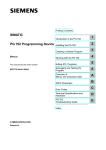 PG 702 Programming Device