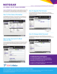 NETGEAR Genie advanced features