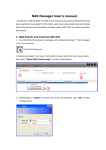 NAS Manager User`s manual