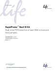 RapidFinder™ Beef ID Kit User Guide, Pub. no