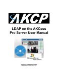 LDAP on the AKCess Pro Server User Manual