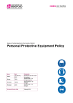 Personal Protective Equipment Policy