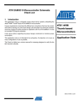 Application Note - Atmel Corporation