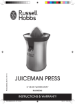 JUICEMAN PRESS