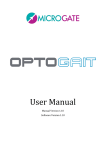 OptoGait User Manual IT