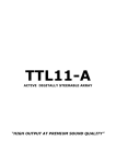 TTL11-A Manual