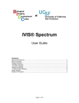 IVIS Spectrum User Guide