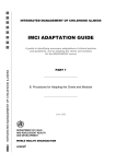 IMCI ADAPTATION GUIDE - World Health Organization