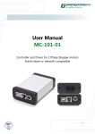 User Manual MC-101-01