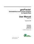 geoFractal: User Manual - FracMan