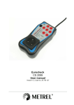 Eurocheck CS 2099 User manual