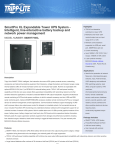 Tripp Lite SMART750XL Datasheet