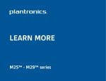 LEARN MORE - Plantronics