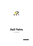 DaD Valve manual