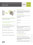 Pairing Guide iCOM Motorola