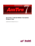 AccuTerm 7 Internet Edition User Manual