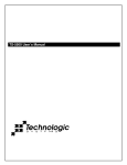 TS-5500 Manual - Technologic Systems