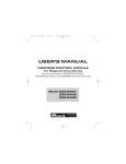 USER`S MANUAL - Minarik Drives