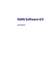 User manual, IQANdevelop G3 Second edition