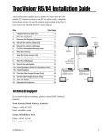 TracVision R5/R4 Installation Guide