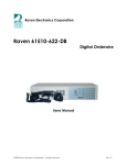 Digital Orderwire User`s Manual