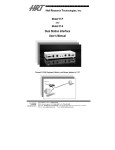 Dual Station Interface User`s Manual - AV-iQ