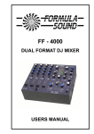 FF4000 User Manual - Funktion-One