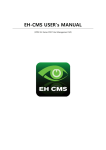 EH-CMS USER`s MANUAL