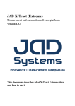 JAD X-Tract Extreme product manual