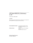 HP OpenVMS DCL Dictionary: A–M - Hewlett Packard Enterprise