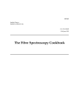 The Fibre Spectroscopy Cookbook