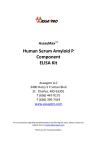 Human Serum Amyloid P Component ELISA Kit