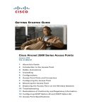Getting Started Guide: Cisco 2600 Series Access