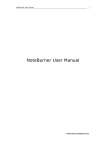 Click here to NoteBurner User Manual