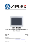APC-3X14B 15”, 17”
