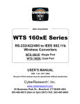 WTS 160xE Series