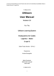 Ultilearn Student Manual
