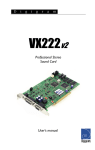 VX222v2 User`s manual