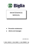 MAINTENANCE MANUAL - Eurotech Sales Tools