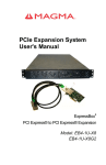 PCIe Expansion System User`s Manual