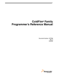 ColdFire Family Programmer`s Reference Manual